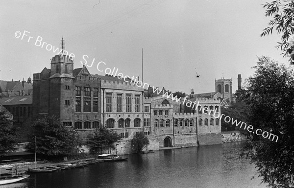 OLD YORK  MUNICIPAL BUILDINGS ( CONPLE ?) FROM LENDAL BRIDGE